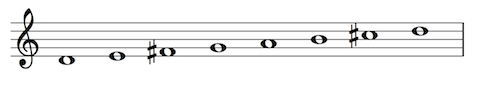 The major scale